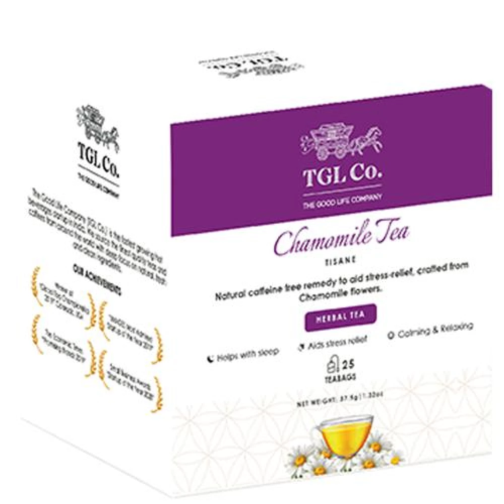 TGL Co. Chamomile Tea Bags, 37.5 g (25 Bags x 1.5 g each)-6.webp